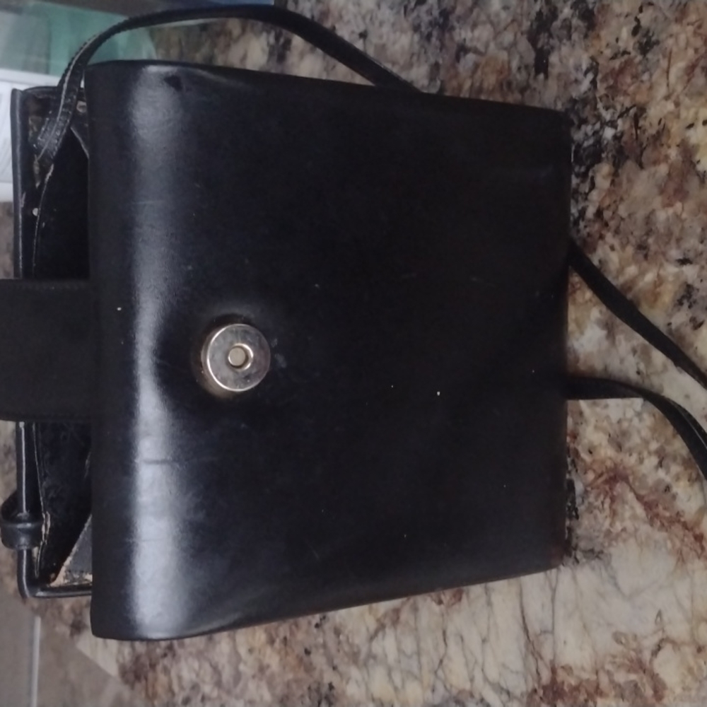 Vintage Sophistique small leather bag